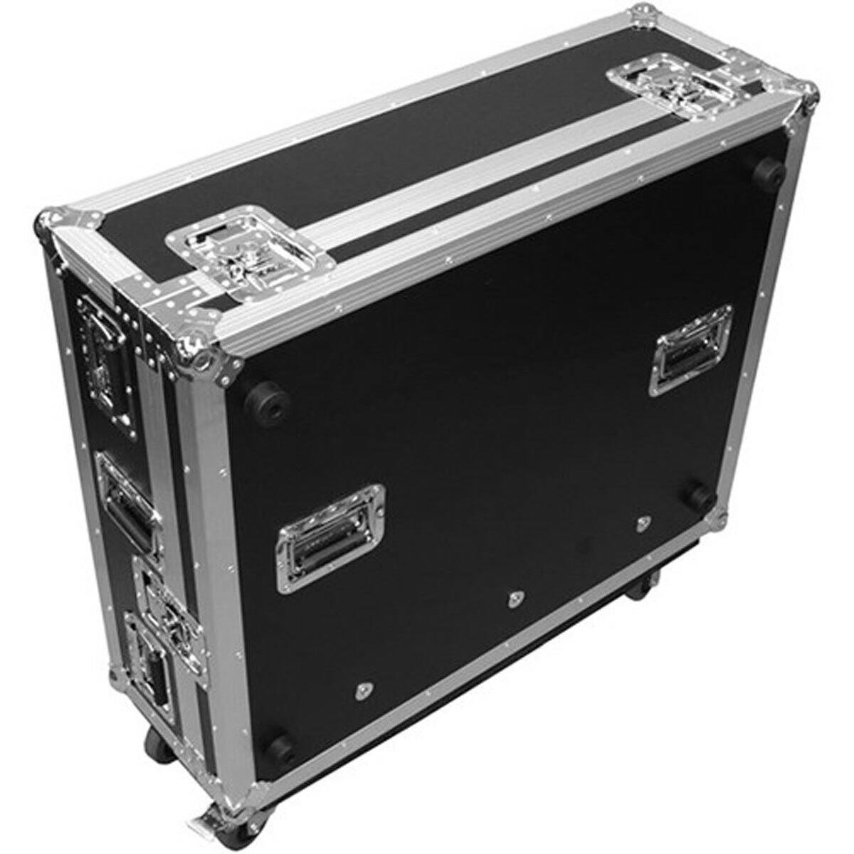 Alt View 2. Deejay LED - Deejay LED Fly Drive Case for Behringer X32 Digital Mixer with Wheels, Black.