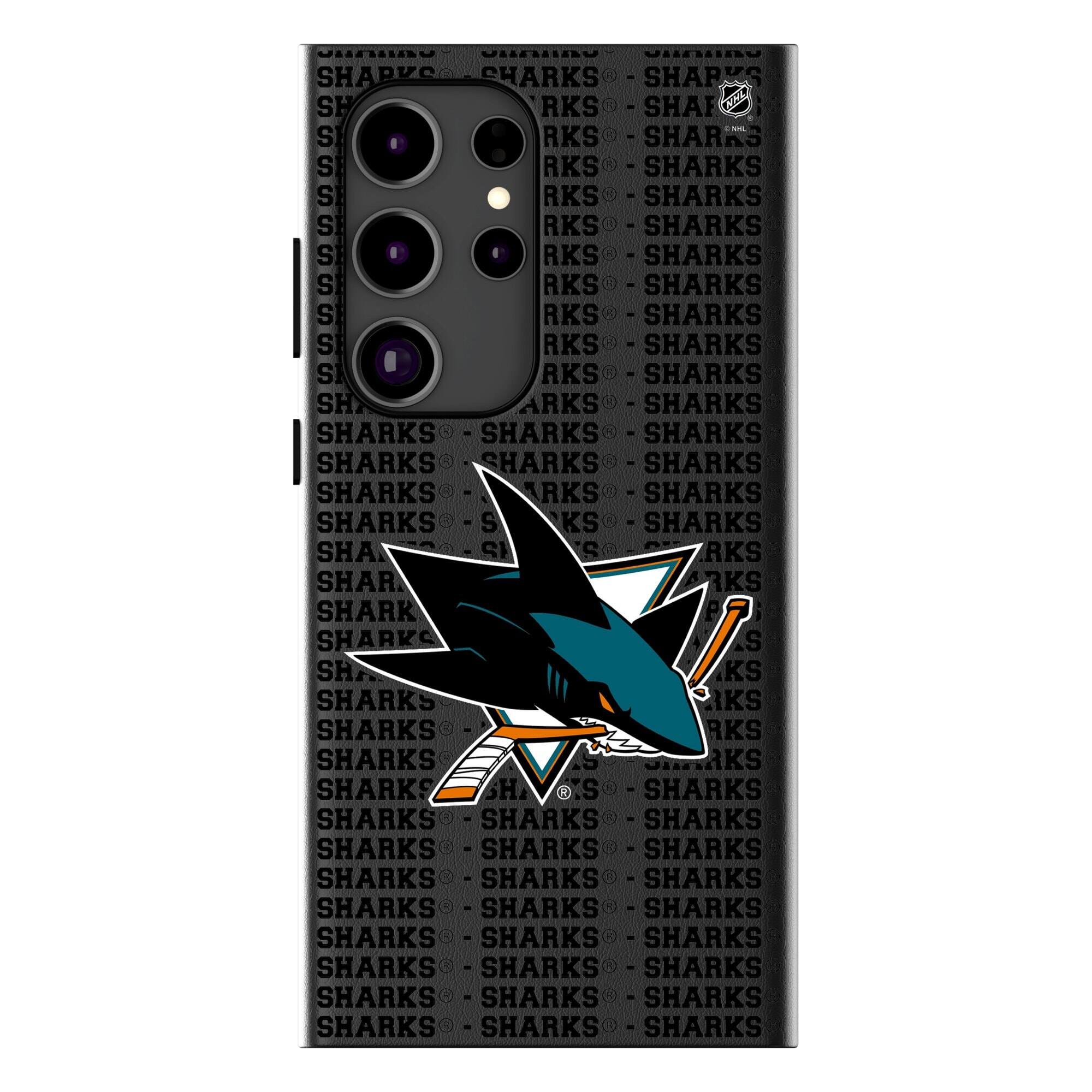 Keyscaper - NHL - San Jose Sharks Text Backdrop Galaxy Magnetic Bump Case - S25 Ultra - Black price history on PriceWatchPro