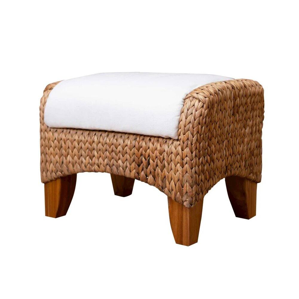 Left. Panama Jack Sunroom - Panama Jack Ameilia Ottoman - Brown.