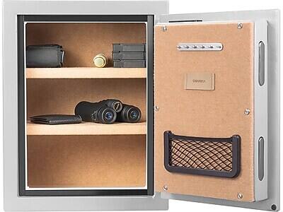 Alt View 4. Barska - Barska Steel Fireproof Safe with Biometric Lock, 1.64 cu. ft. (AX13494) - Gray.