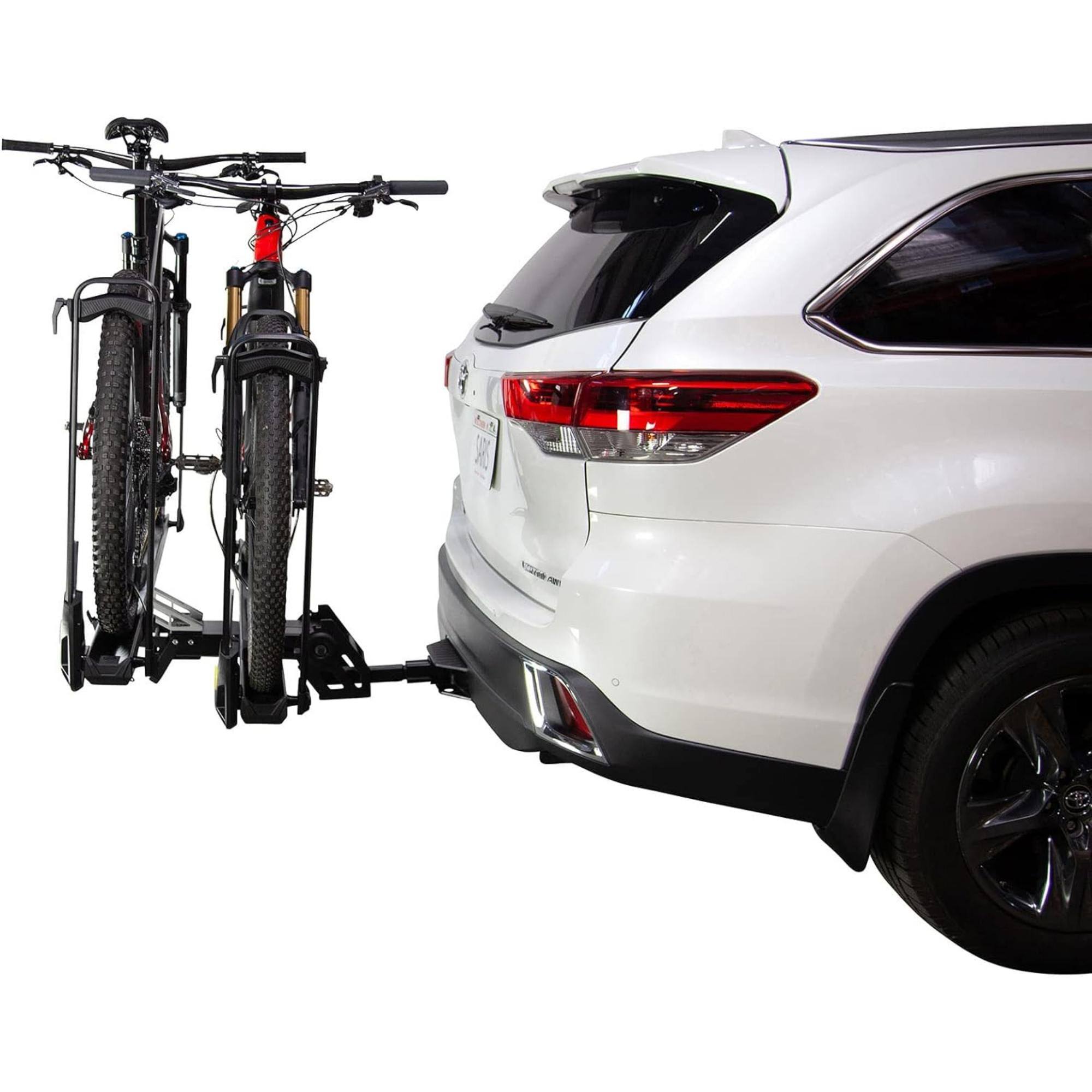 Alt View 3. Saris - Modular Hitch Bike Rack System Base Accessory, MHS Duo 1-Bike 1 Per Tray - Black.
