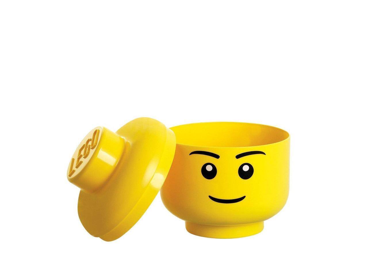 Alt View 1. Room Copenhagen - LEGO Large Storage Container Head, Boy - Multicolor.