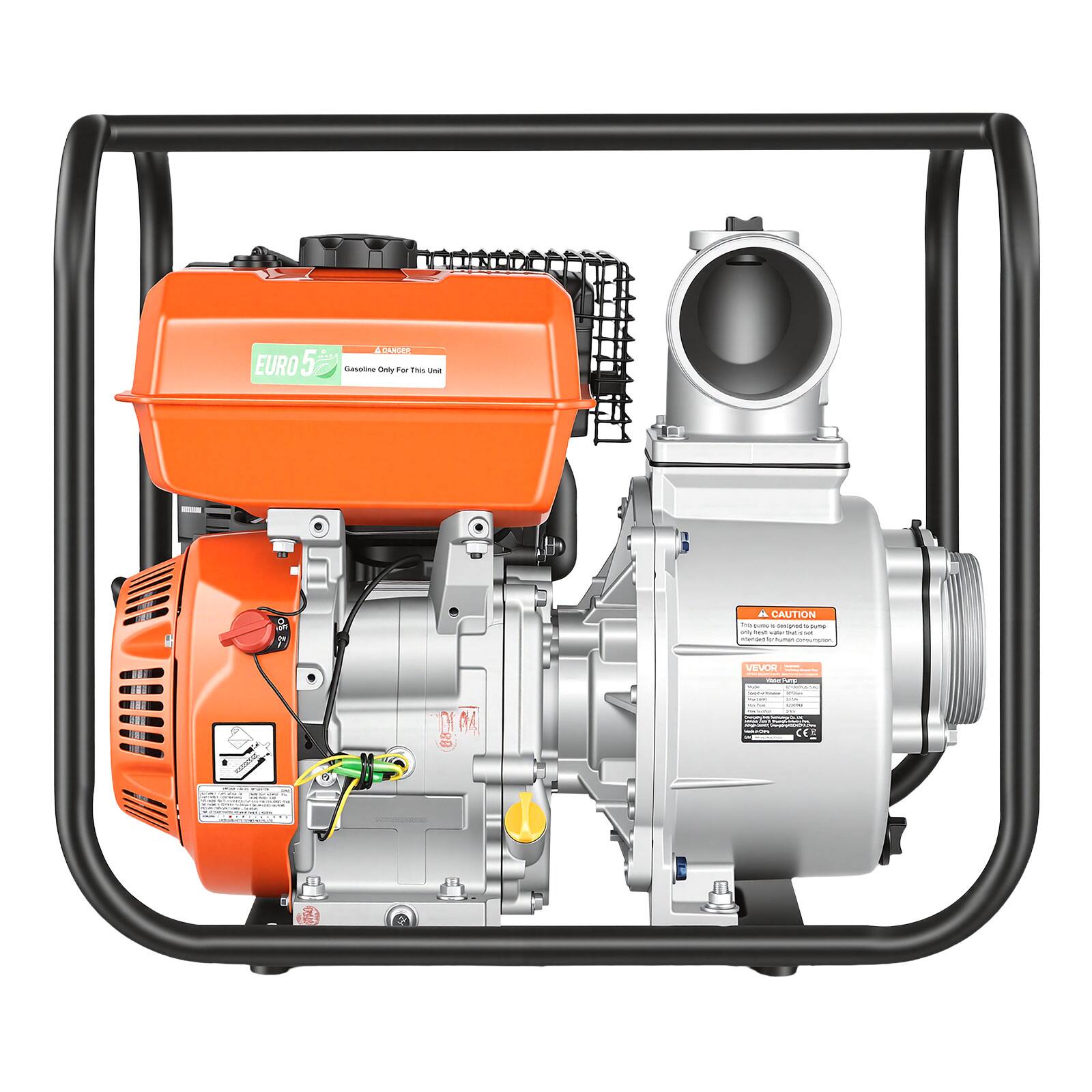 EURO 5 Gasoline Only For This Unit

CAUTION

VEVOR