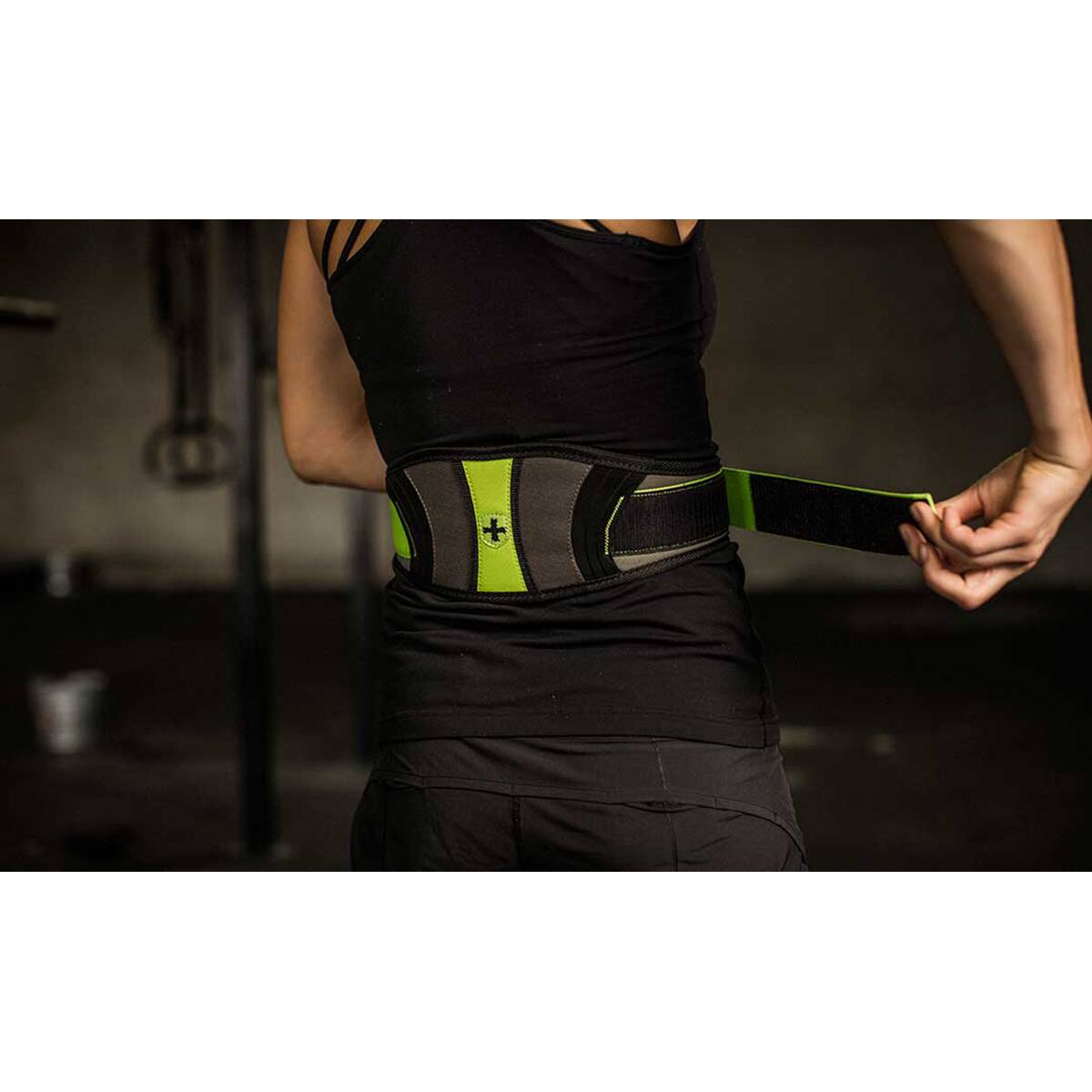 Alt View 4. Harbinger - Harbinger Women's 5" Contour FlexFit Belt - Small - Green/Black/Gray - Green.