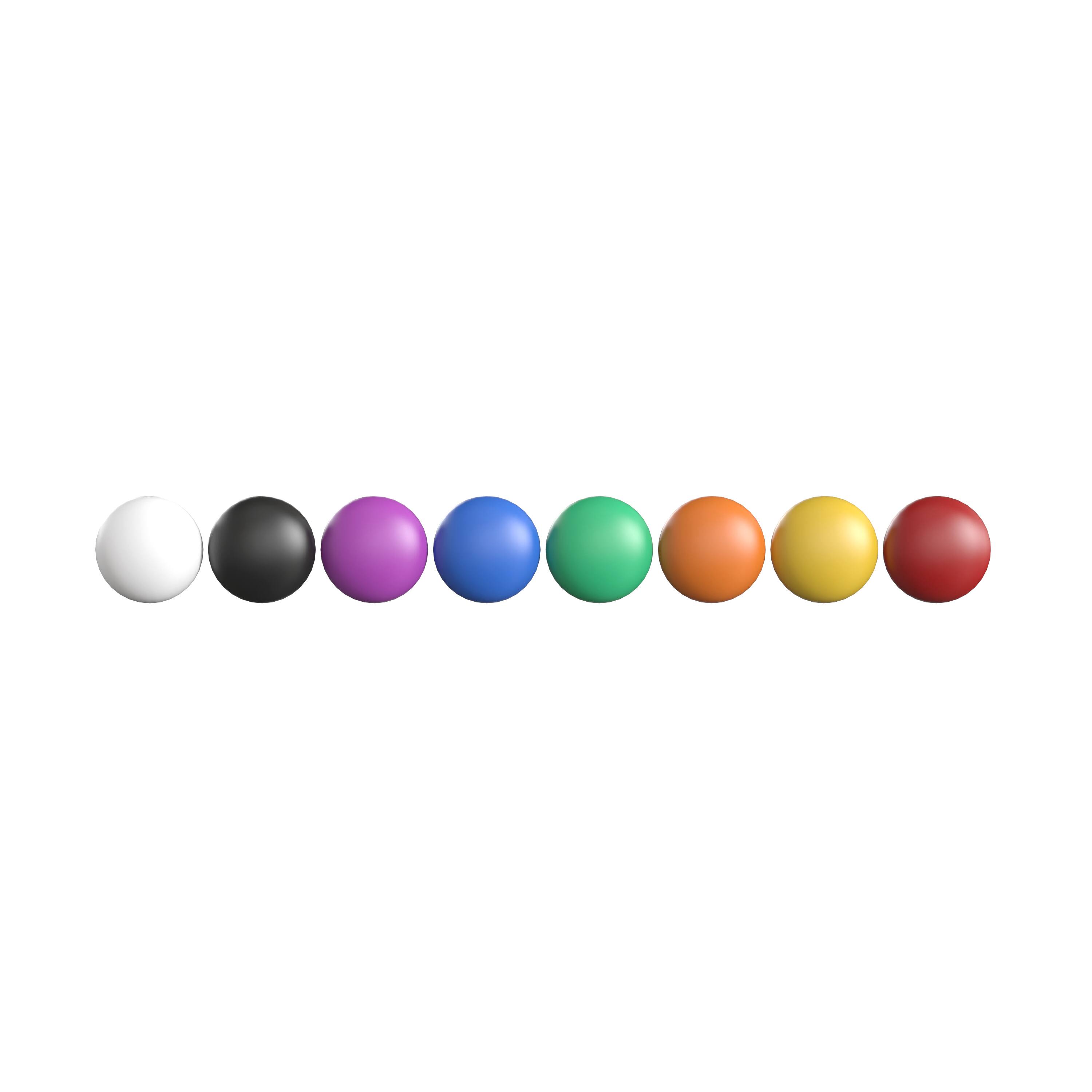 Angle. Flash Furniture - Bright Beginnings Commercial Grade 64 Piece Jumbo Peg Accessory Pack for Modular STEAM Walls (Not Included) - Multicolor - Multi.