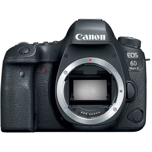 Canon - Cameras US 26.2 Eos 6D Mark II Body with 3" LCD - Base Body (International Model) - Black