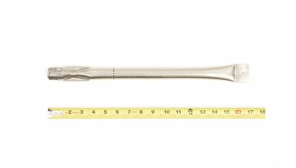 Alt View 1. Music City Metals - Music City Metals - MCM101560115 burner, str pipe, ss, 16.75 x 1; Kenmore.