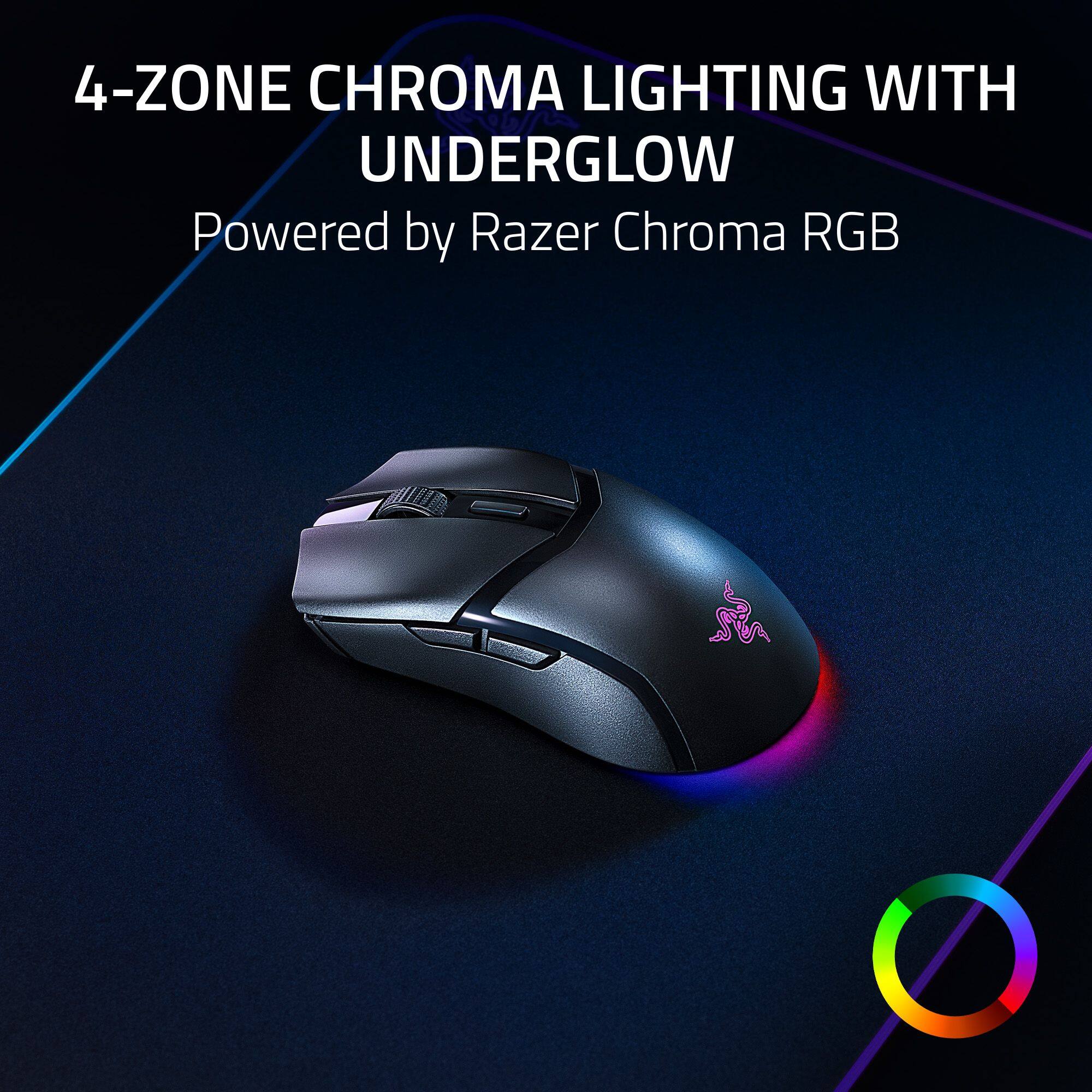 4-ZONE CHROMA LIGHTING WITH UNDERGLOW
Powered by Razer Chroma RGB
