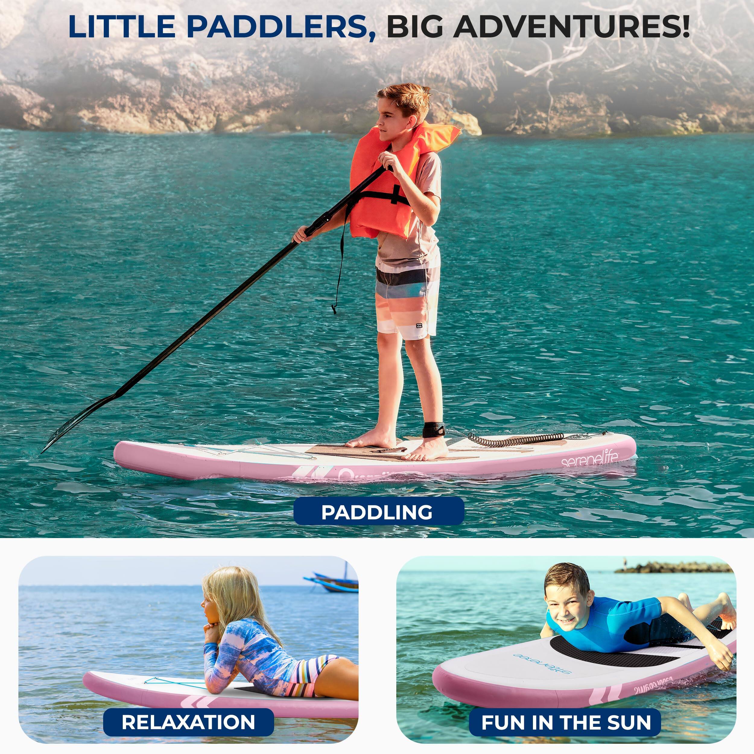 LITTLE PADDLERS, BIG ADVENTURES!

serenelite PADDLING

RELAXATION

FUN IN THE SUN