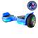 Front. Swagtron - swagBOARD Twist T580 Hoverboard with Light-Up LED Wheels & Exclusive LiFePo™ Battery - Speeds up to 6.5 mph - Blue.