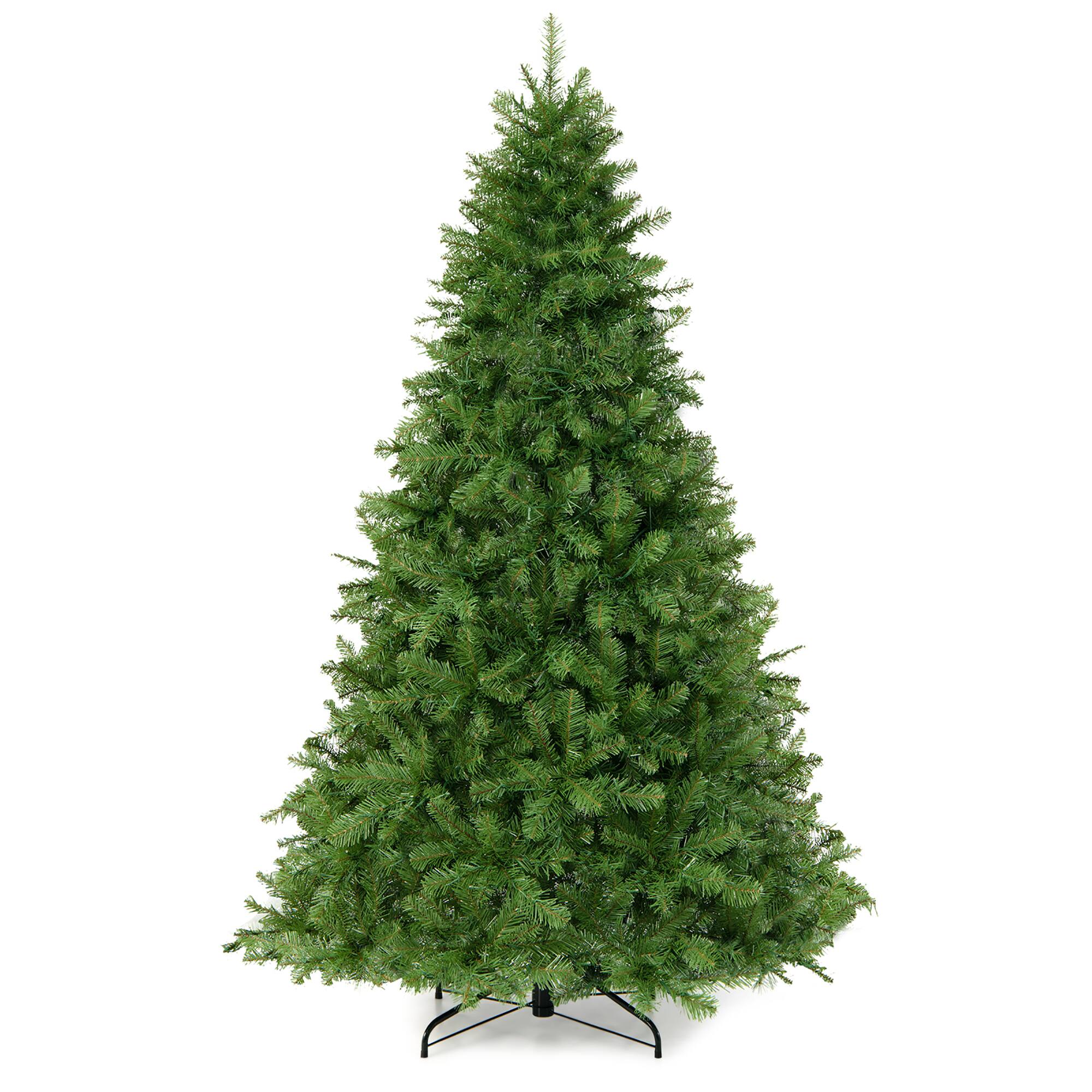 Alt View 9. Gymax - Gymax Pre-Lit 6' Artificial PVC Christmas Tree Hinged 560 LED Lights Metal Stand - Green.