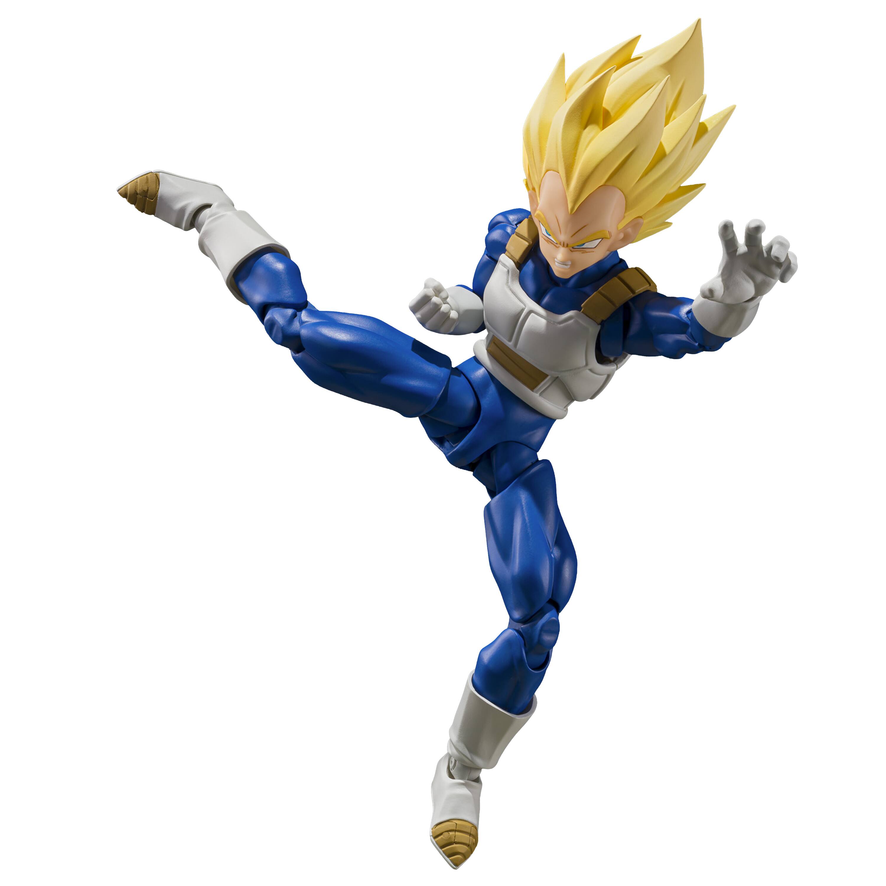 Alt View 2. Bandai - 5.5" Super Saiyan Vegeta (Dangerous Pride) - Dragon Ball Z - Tamashii Nations S.H.Figuarts.