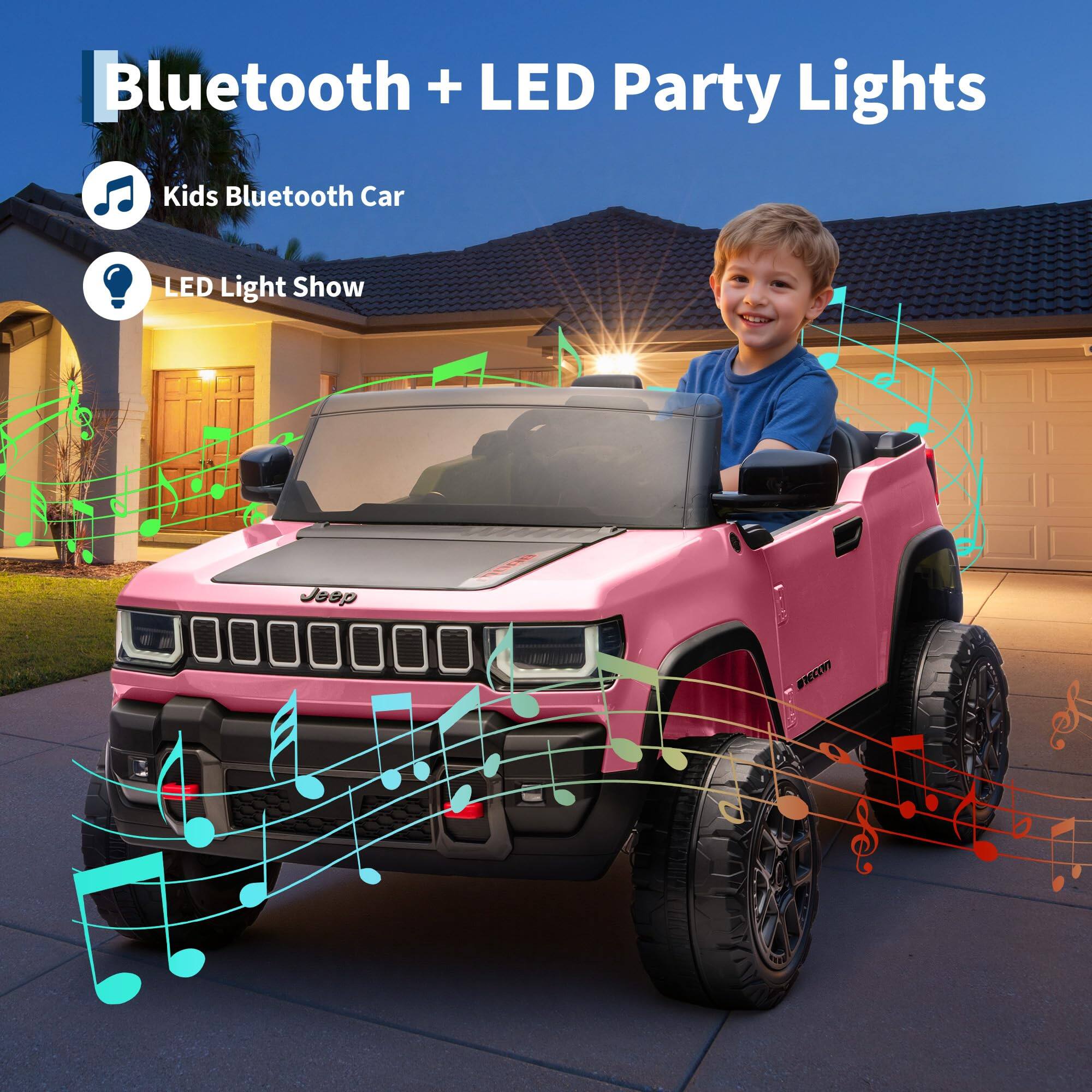 Bluetooth + LED Party Lights

Kids Bluetooth Car

LED Light Show