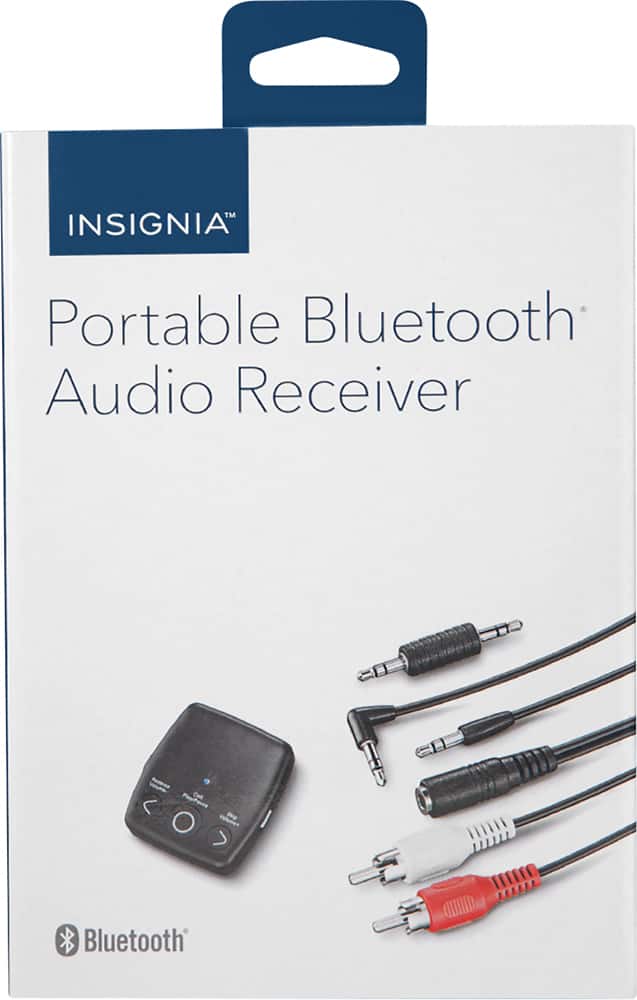 Front. Insignia™ - Portable Bluetooth Audio Receiver.