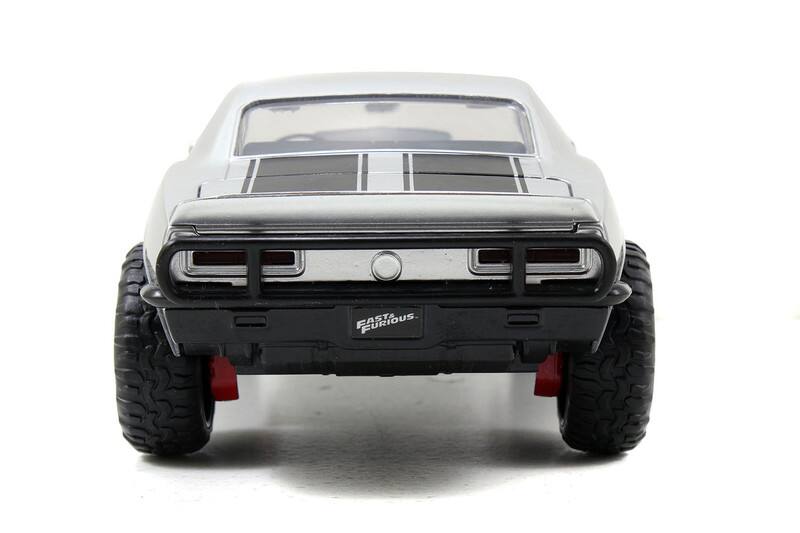 Alt View 4. Jada - Roman's Chevrolet Camaro Z/28 Silver Fast & Furious 7" Movie 1/24 Diecast Model Car by Jada".