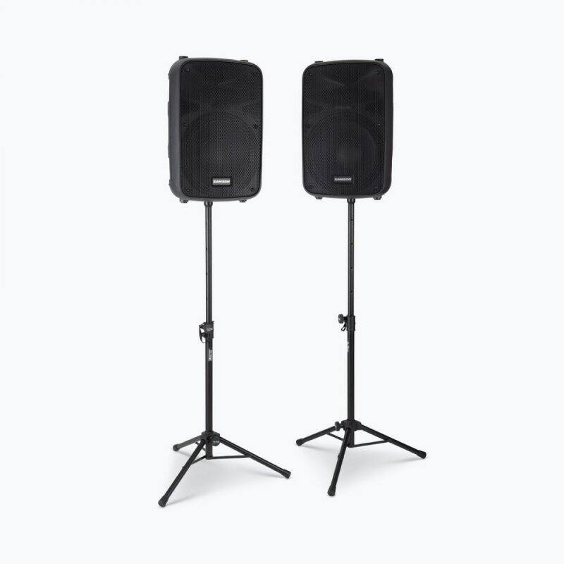 Alt View 4. On Stage Stands - On-Stage Speaker Stand, Aluminum (SSP7000) - Black.