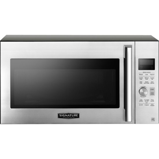 Signature Kitchen Suite – 1.7 Cu. Ft. Convection Over-the-Range Microwave with Sensor Cooking – Stainless steel