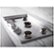 Alt View 12. Signature Kitchen Suite - 36" Gas Cooktop - Stainless Steel.