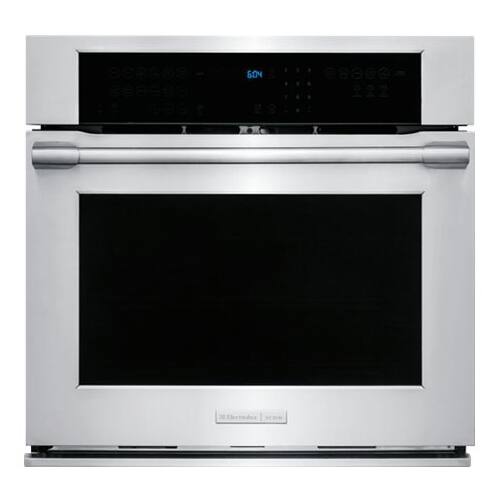 Electrolux - ICON 30" Built-In Single Electric Convection Wall Oven - Stainless Steel - Front_Zoom