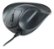 Front Zoom. Prestige - Handshoe USB Mouse - Black.