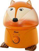 CRANE - 1 Gal. Adorable Ultrasonic Cool Mist Humidifier Fox - Brown - Front_Zoom