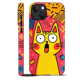 Surprised Cat for iPhone 15
