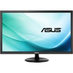 Front Zoom. ASUS - VP228H 21.5" LED FHD Monitor - Black.