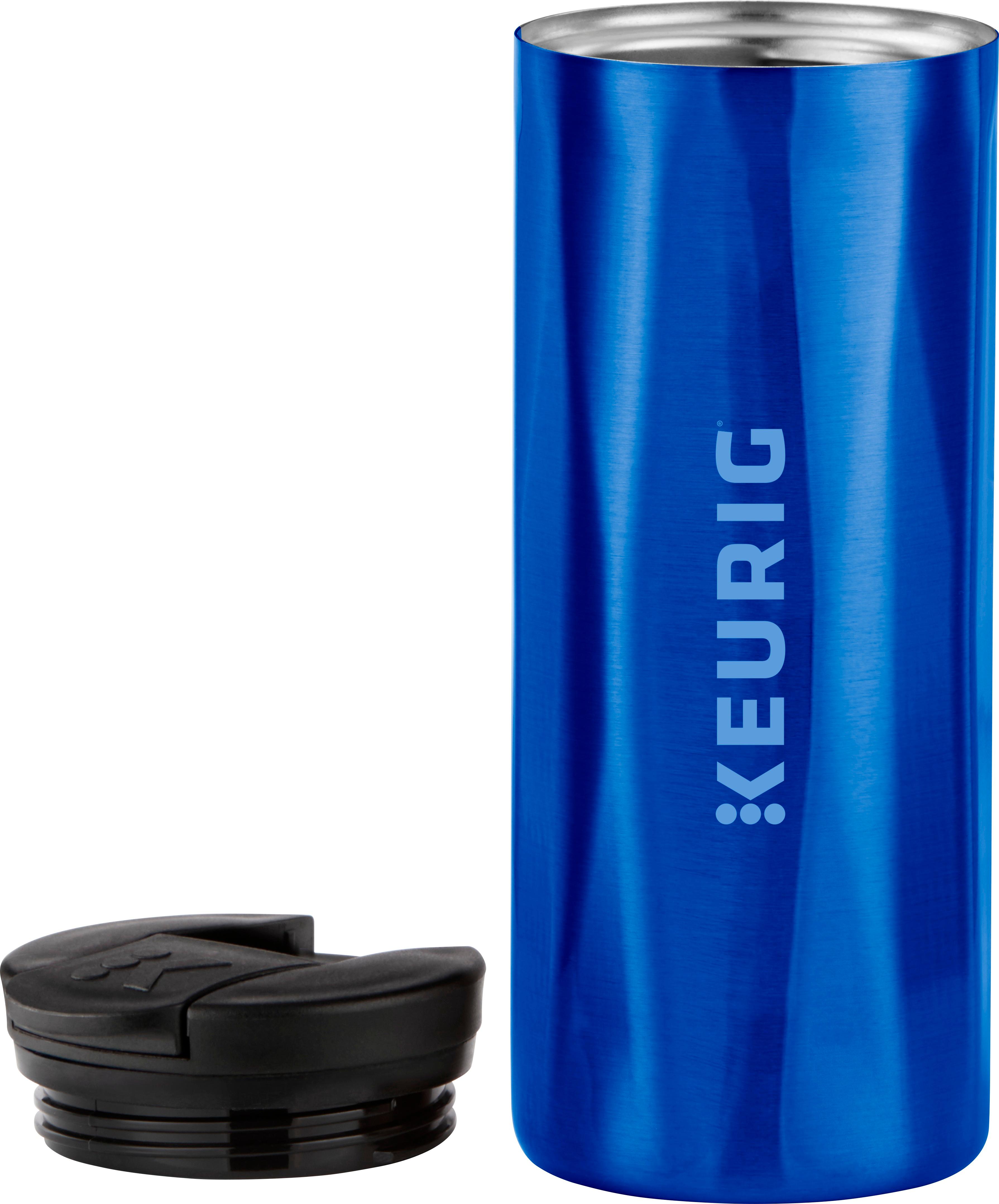 Keurig Coffee Travel Mug, Fits Under Any Keurig K-Cup Pod Coffee Maker, 14 oz, Royal Blue