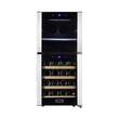 Whynter - 18-Bottle Wine Cooler - Stainless steel - Larger Front