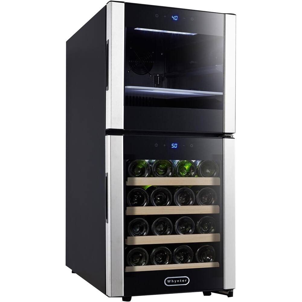 Best Buy Whynter 18Bottle Wine Cooler Stainless steel BCR291SB