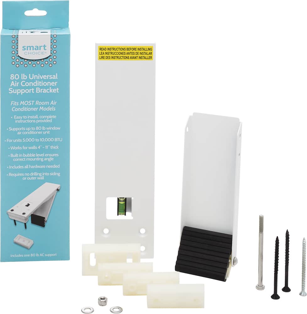 Front. Smart Choice - Support Bracket for Most Air Conditioners Up to 80 lbs..