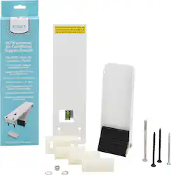 Smart Choice - Support Bracket for Most Air Conditioners Up to 80 lbs - White - Front_Zoom