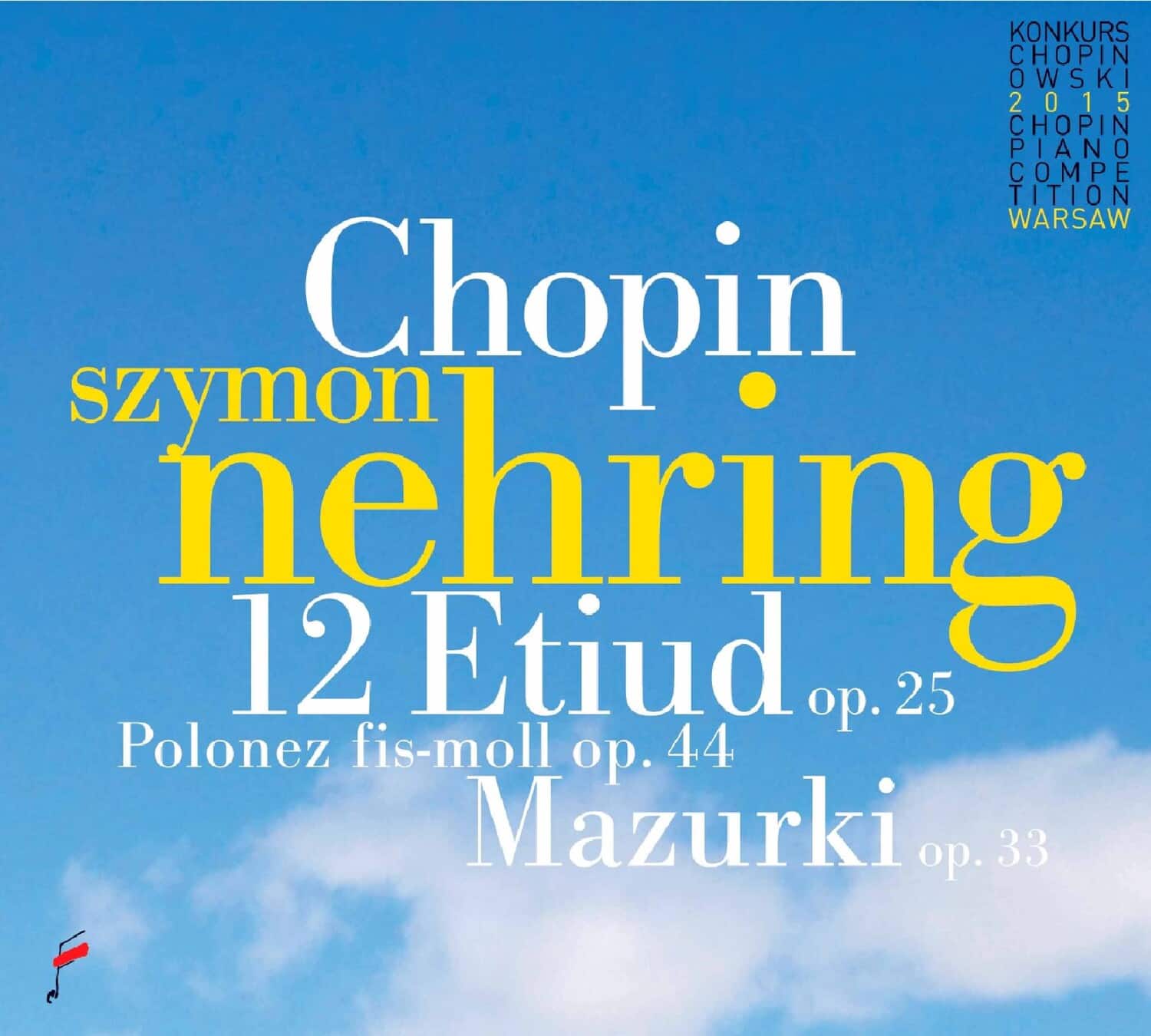 Chopin / Nehring,Szymon - Chopin: 12 Etudes Op 25 / Polonaise / Mazurki   - COMPACT DISCS [CD] price history on PriceWatchPro