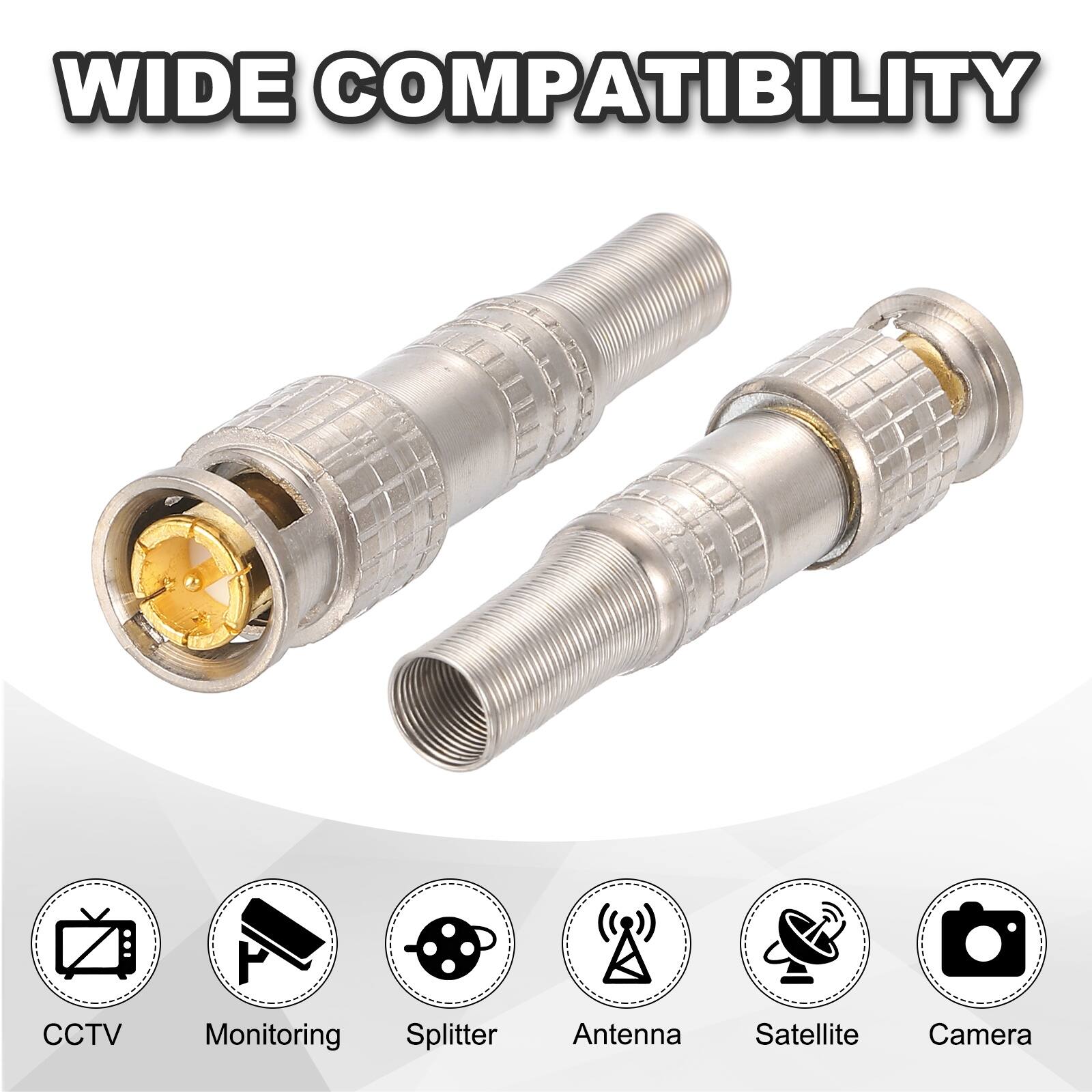 WIDE COMPATIBILITY

CCTV Monitoring Splitter Antenna Satellite Camera