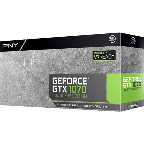 Customer Reviews: PNY Founders Edition GeForce GTX 1070 8GB GDDR5X PCI ...