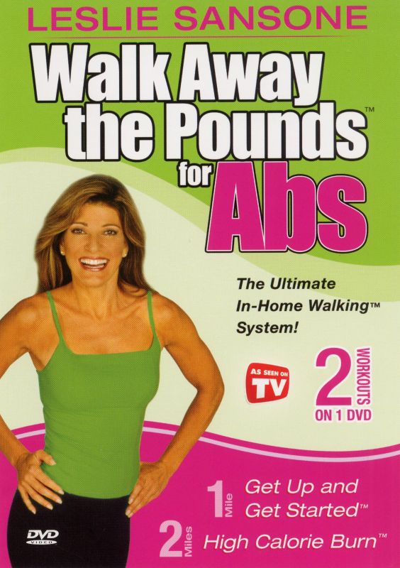  Leslie Sansone: Walk Away the Pounds for Abs - 2 in 1 [DVD]
