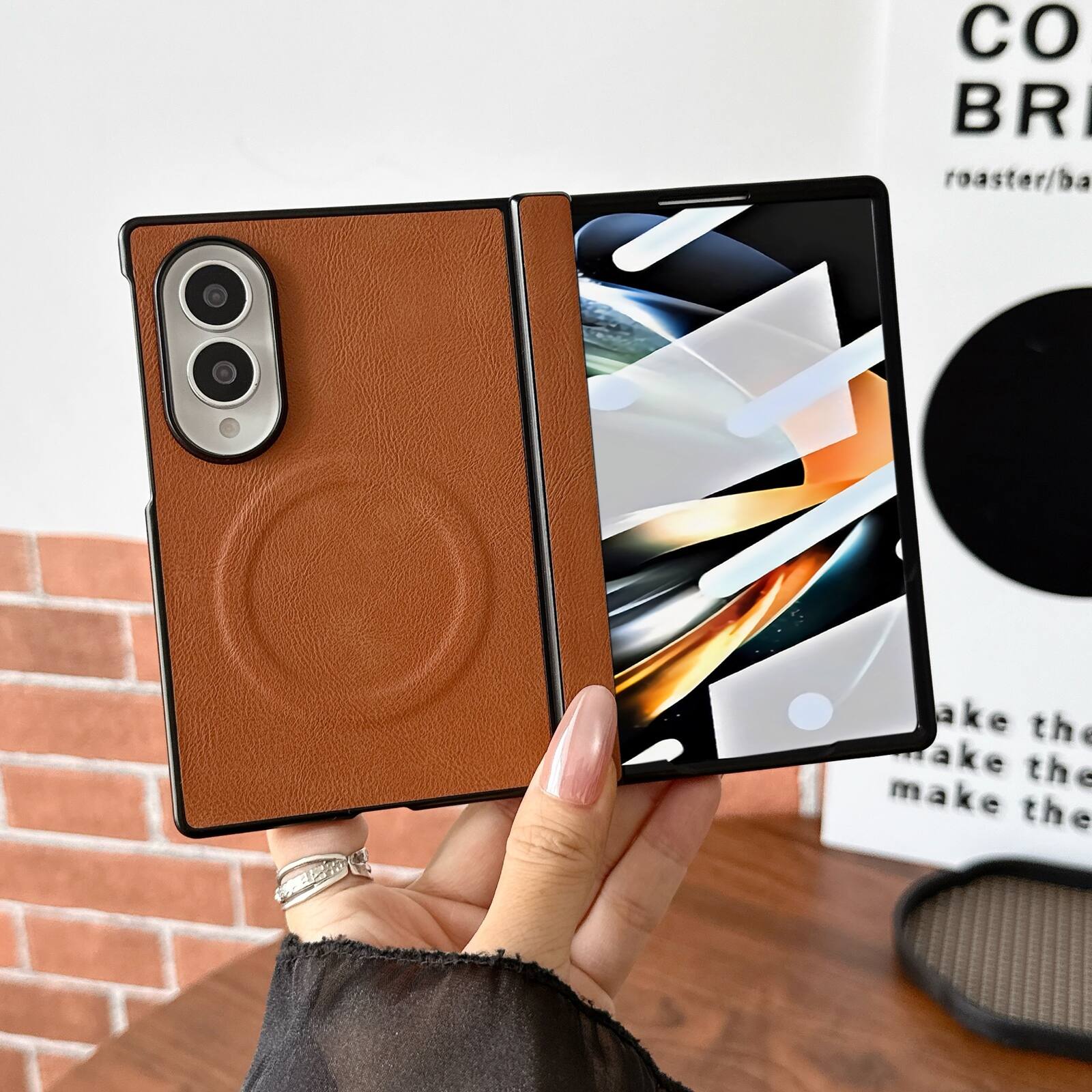 Brown