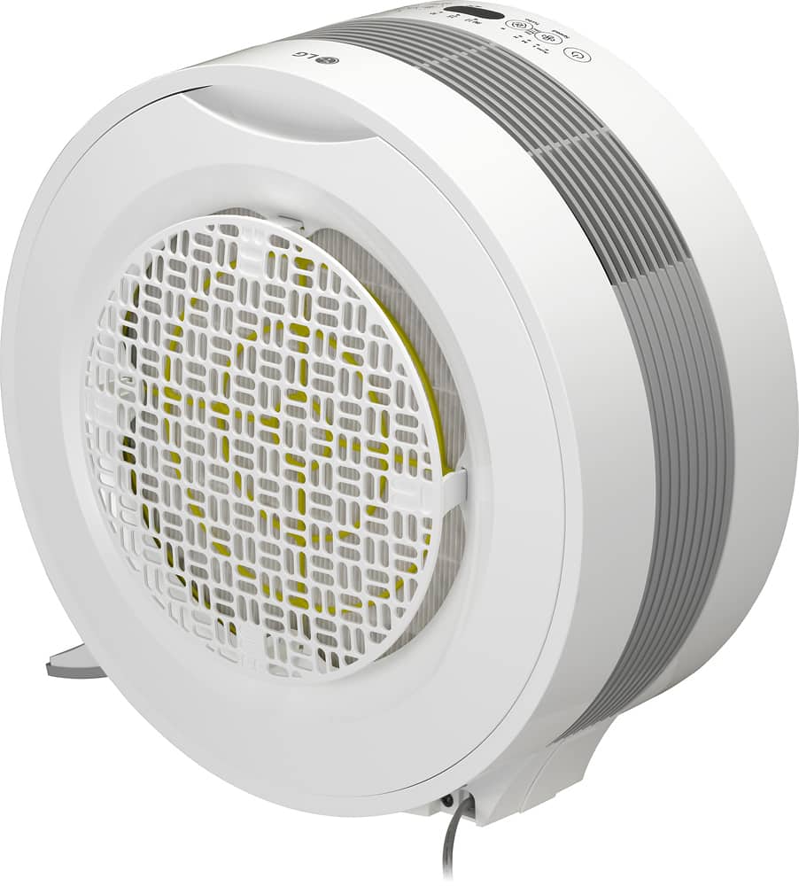Alt View 12. LG - PuriCare Console 248 Sq. Ft. Air Purifier - Silver.