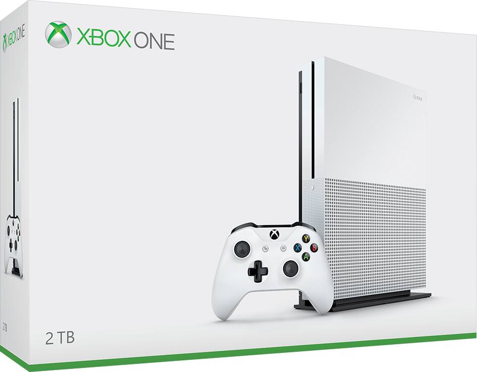 Alt View 11. Microsoft - Xbox One S 2TB Console with 4K Ultra HD Blu-ray™ - Multi.