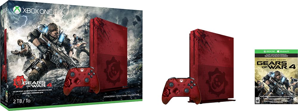 Xbox One S 2TB Gears of War 4 Limited Edition (Xbox One) 