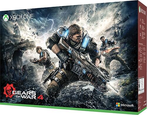 Xbox One S 2tb Console Gears Of War 4 Limited Edition