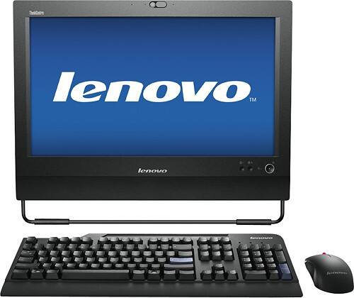 Front Standard. Lenovo - 20" ThinkCentre All-In-One Computer - 2GB Memory - 250GB Hard Drive.
