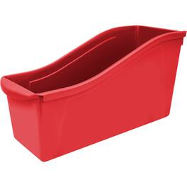 Storex - Large Book Bin, Red