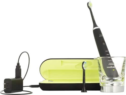 Philips Sonicare - DiamondClean Toothbrush - Black - Angle