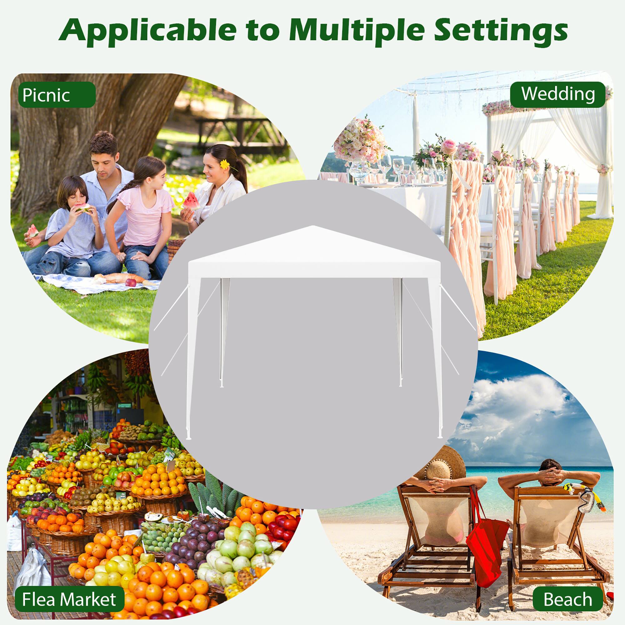 Applicable to Multiple Settings: Picnic, Wedding, Flea Market, Beach.