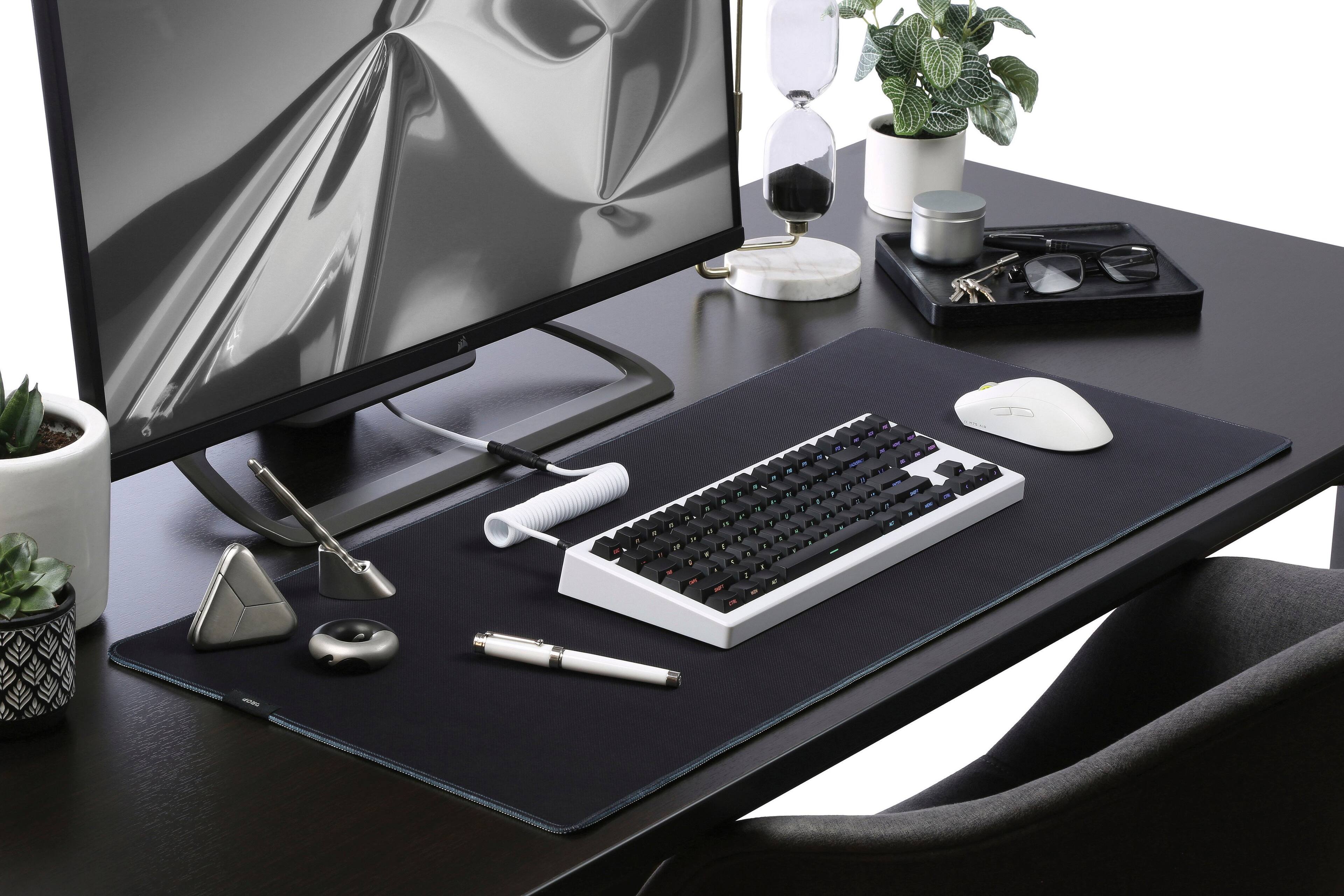 Alt View 14. DROP - CSTM80 TKL Wired Mechanical Gaming Keyboard with RGB Backlighting - White.