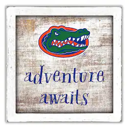 Fan Creations - Florida Gators 14'' x 13'' Adventure Awaits Money Box - Multicolor