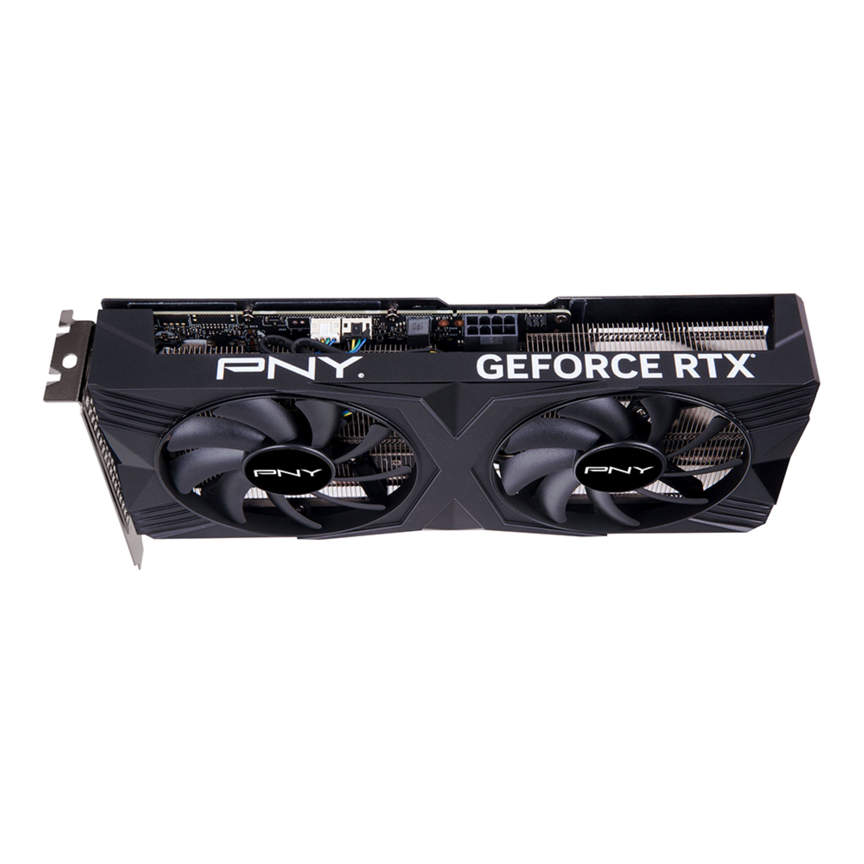 Alt View 13. PNY - NVIDIA GeForce RTX 4060 Ti 8GB GDDR6 PCI Express 4.0 Graphics Card with Dual Fan - Black.