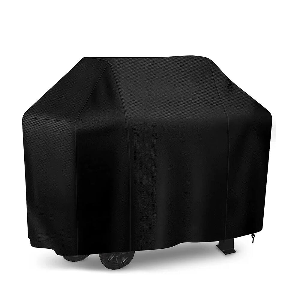 MOVSSOU - Grill Cover 58 x 24 x 46 Universal Waterproof - Black