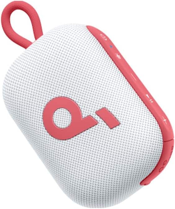 Front. Soundcore - soundcore Select 4 Go Bluetooth Shower Portable Wireless Speaker by Anker, Red - Red.